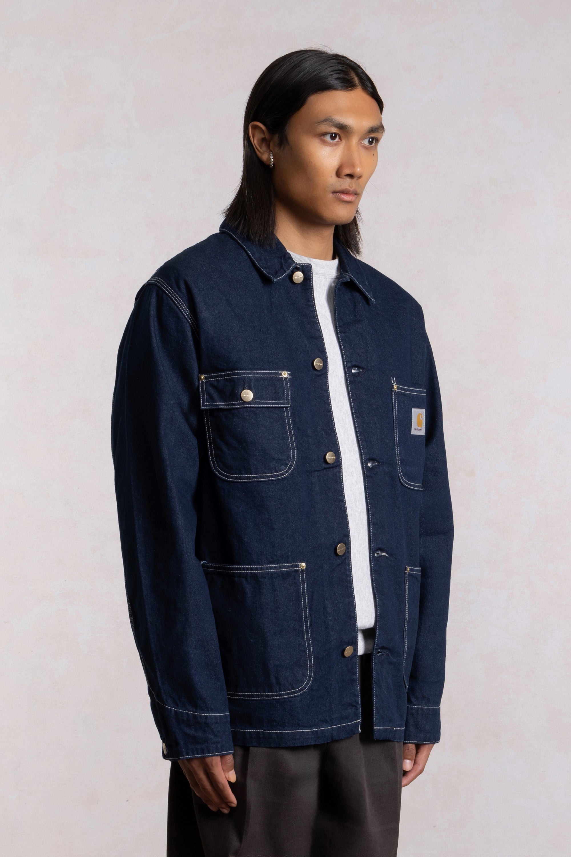 CARHARTT WIP - OG Chore Coat Denim one wash – suuupply