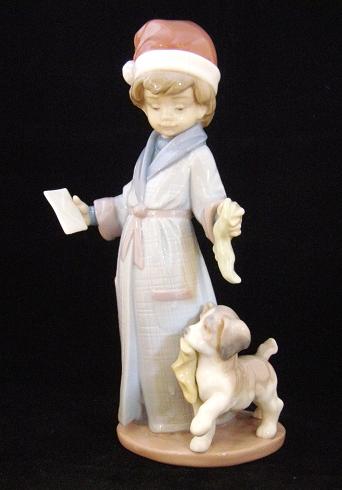 リヤドロ】【サンタへの手紙】【絶版】【6166】