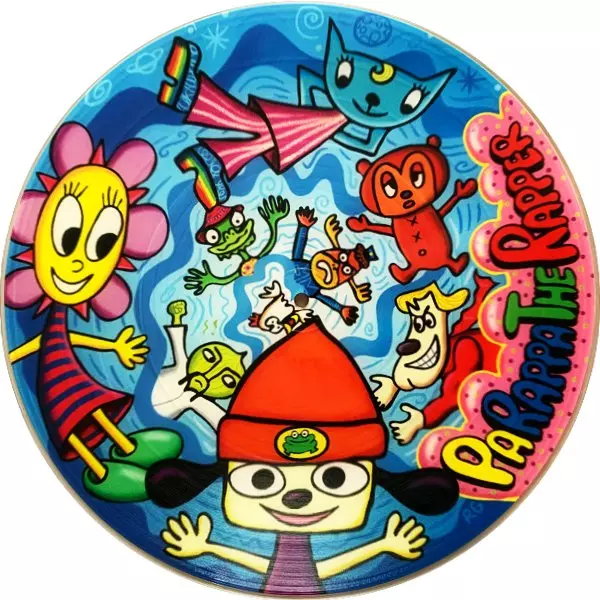 パラッパラッパー 12inch PICTURE RECORD/MASAYA MATSUURA/松浦雅也