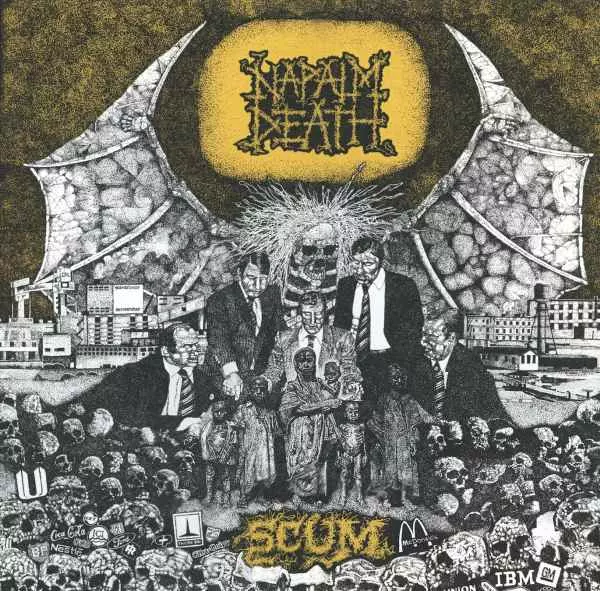 SCUM/NAPALM DEATH/ナパーム・デス｜HARDROCK & HEAVYMETAL｜ディスク