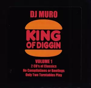 KING OF DIGGIN VOLUME 1/DJ MURO/DJムロ｜HIPHOP/R&B｜ディスク