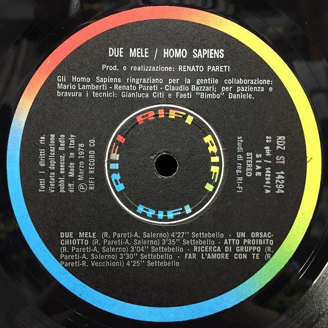 中古】6/1(木) [5F] これぞプログレのド直球！ ～ イタリアン