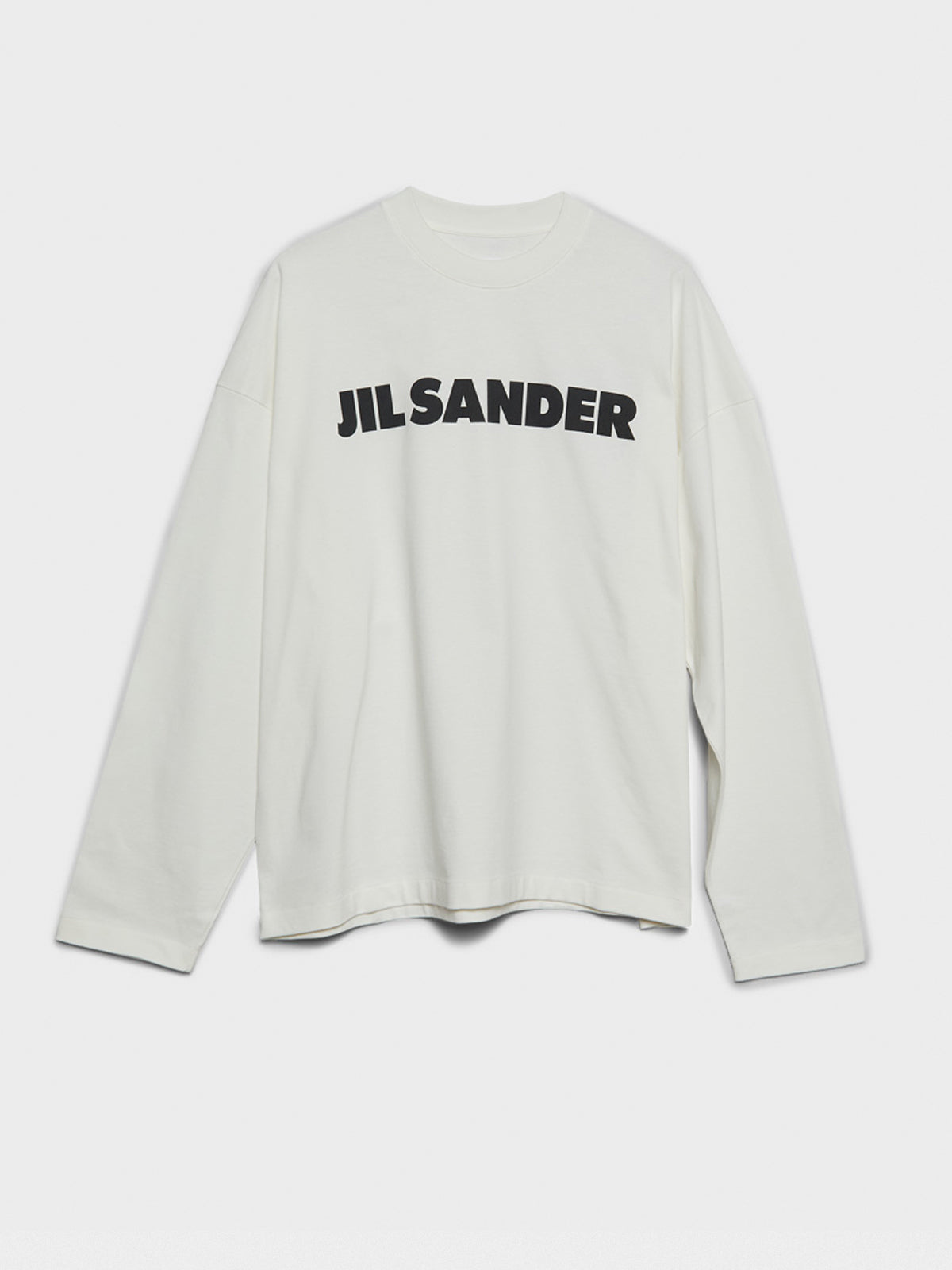 Jil Sander - Long-sleeved T-Shirt in Porcelain – Stoy