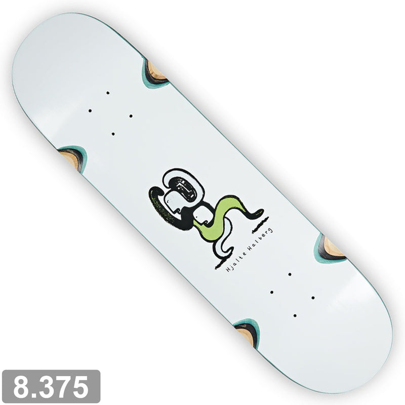 POLAR SKATE CO. HJALTE HALBERG LURKING WHEEL WELLS DECK 8.375