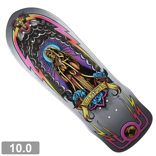 DOGTOWN JESSE MARTINEZ GUADALUPE 1987 REISSUE DECK 10.0 BRILLIANT SILV