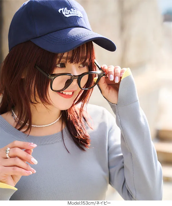 みーちゃんセレクト ] ロゴキャップ [J1166] - レディースファッション