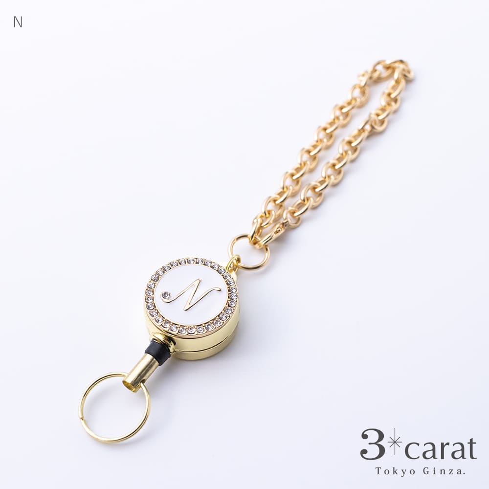 リールキーホルダー イニシャル – 3carat（スリーカラット）オンライン