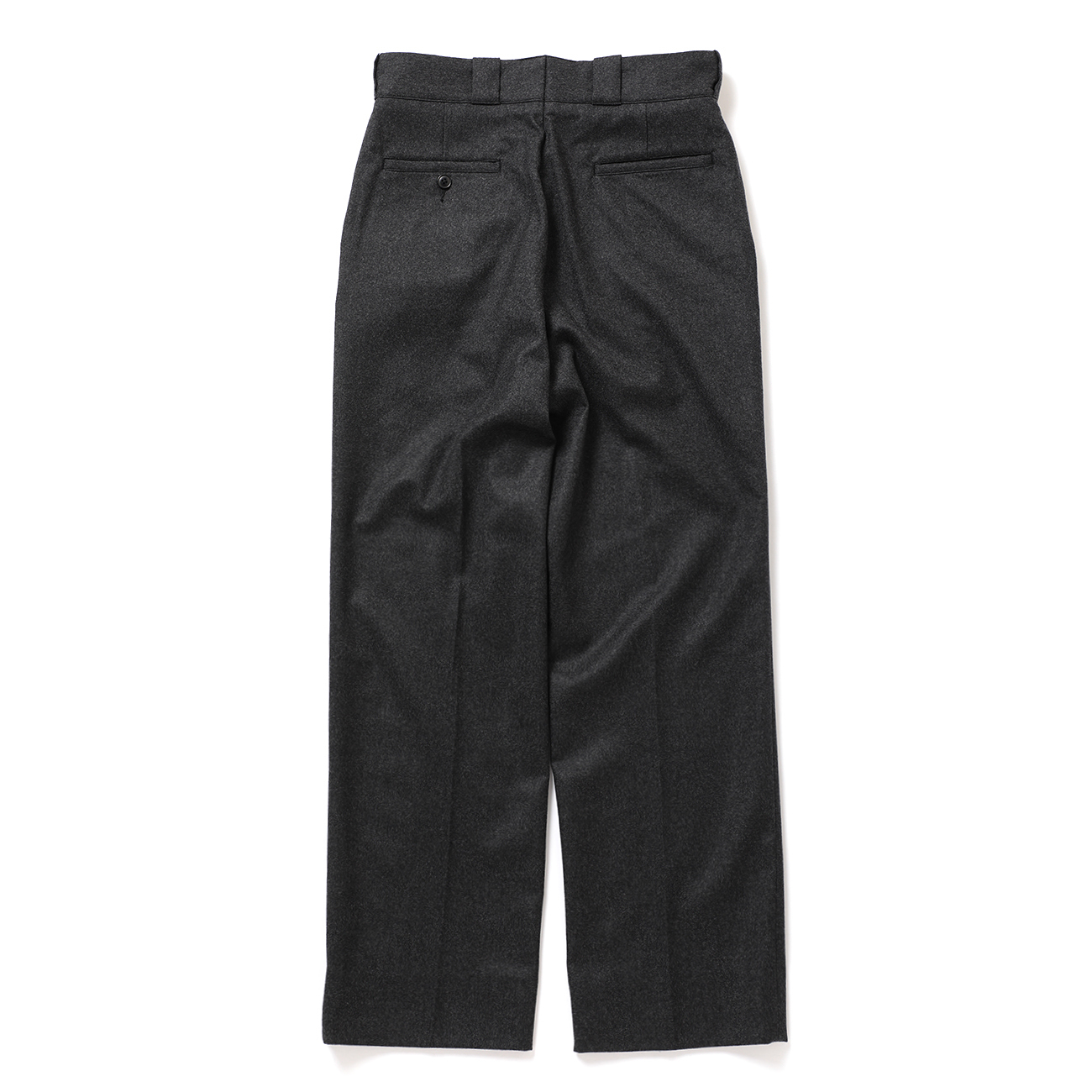 COMOLI / コモリ | ウールフラノ パンツ - Charcoal | 通販 - 正規取扱