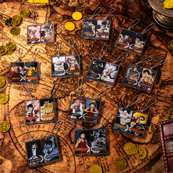 ワンピース】2024ライバルズ ニコイチアクリルキーホルダー MONKEY.D