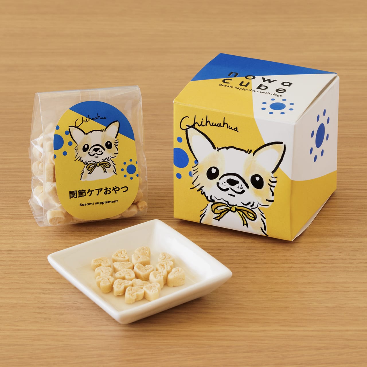 チワワcube（関節ケア ささみおやつ） – ワンコnowa THE STORE