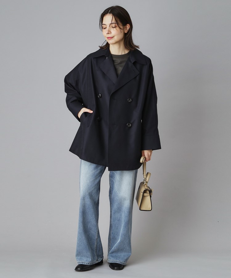 TICCA（ティッカ）ショートテントトレンチコート（トレンチコート