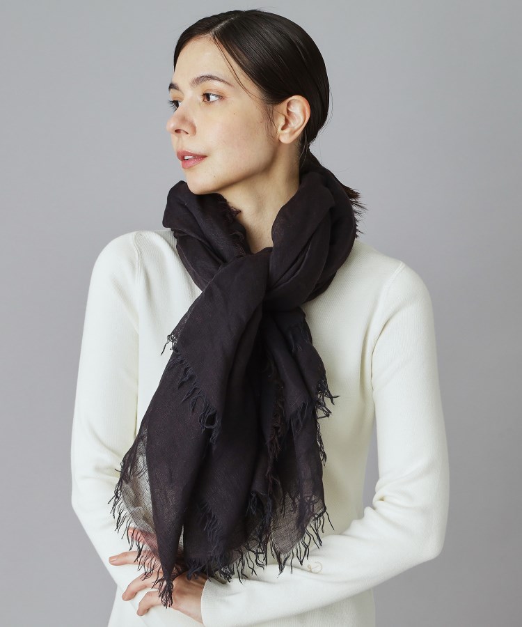 ASAUCE MELER（アソースメレ）リネンモダールシルクメランジュソリッド