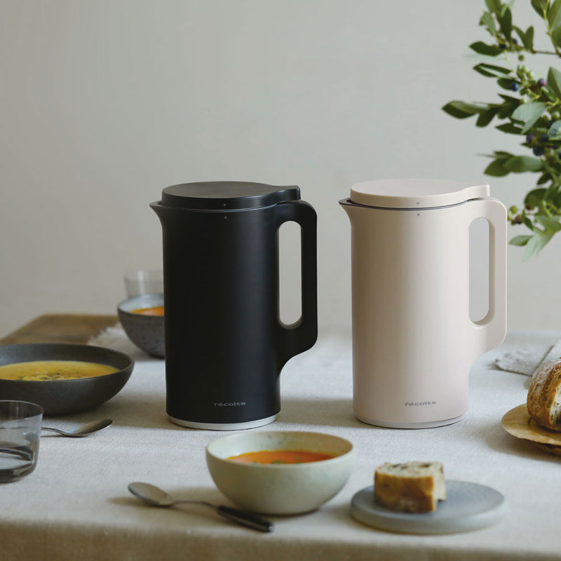 recolte（レコルト） 自動調理ポット ブラック RSY-2(BK) |キッチン