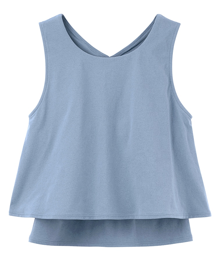 SUKALA】カップ付きフレアタンクトップ(XS・M・Lサイズ ライラック