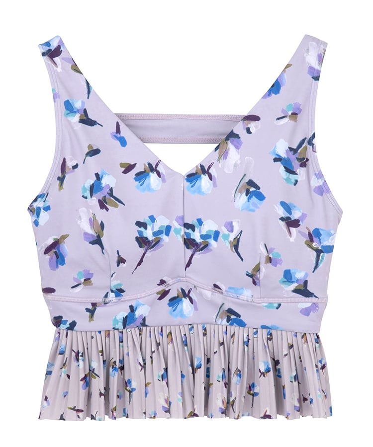 SUKALA】ローズプリントブラトップ(XS・S・M・Lサイズ ライラック