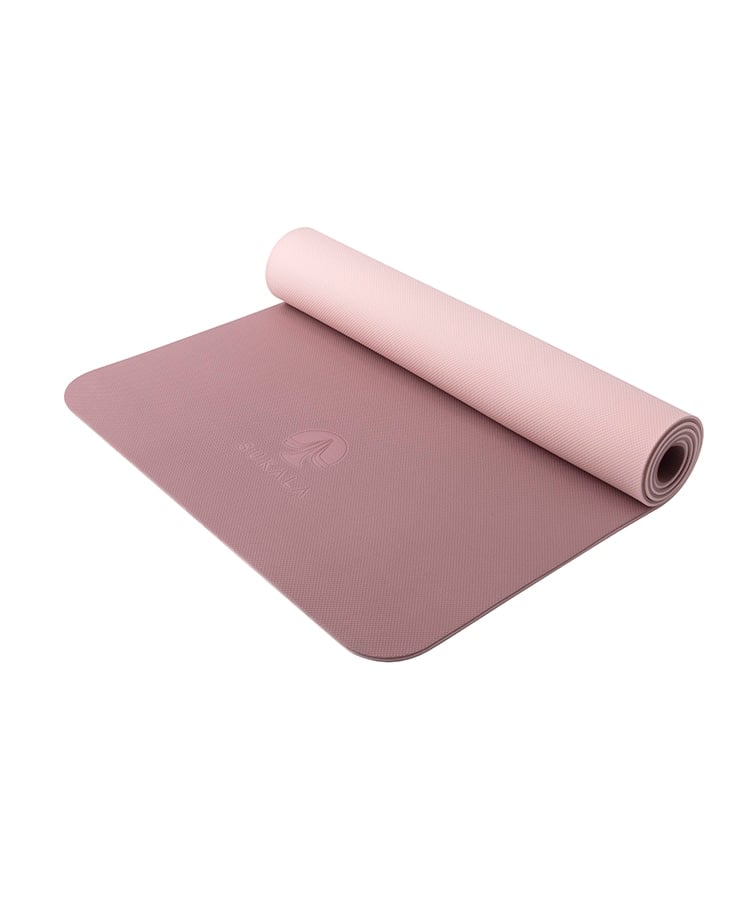 SUKALA】リバーシブルヨガマット6mm(ローズ・レモンライム・アクア