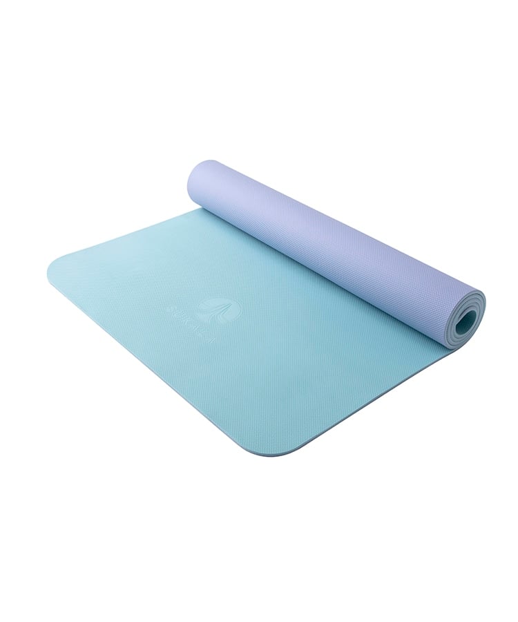 SUKALA】リバーシブルヨガマット6mm(ローズ・レモンライム・アクア