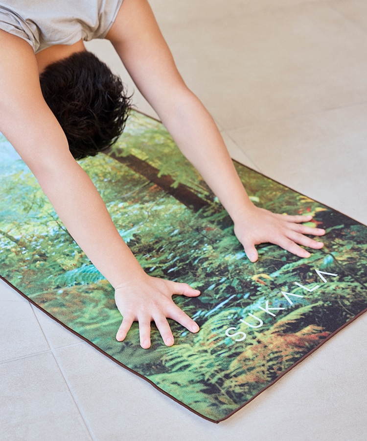 SUKALA】プリントヨギラグ(ダスティピンク): ヨガグッズLAVA公式