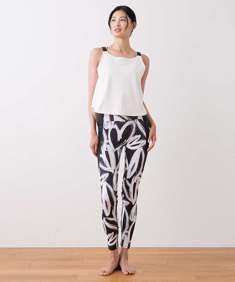 SUKALA】ハートプリントホルターネック ブラトップ 完売品 M 完売品