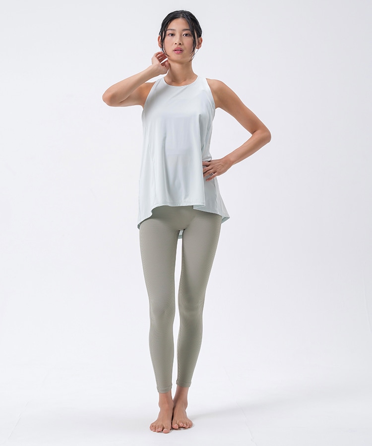 SUKALA】バックツイストセパレートタンクトップ(S・M・Lサイズ ペール