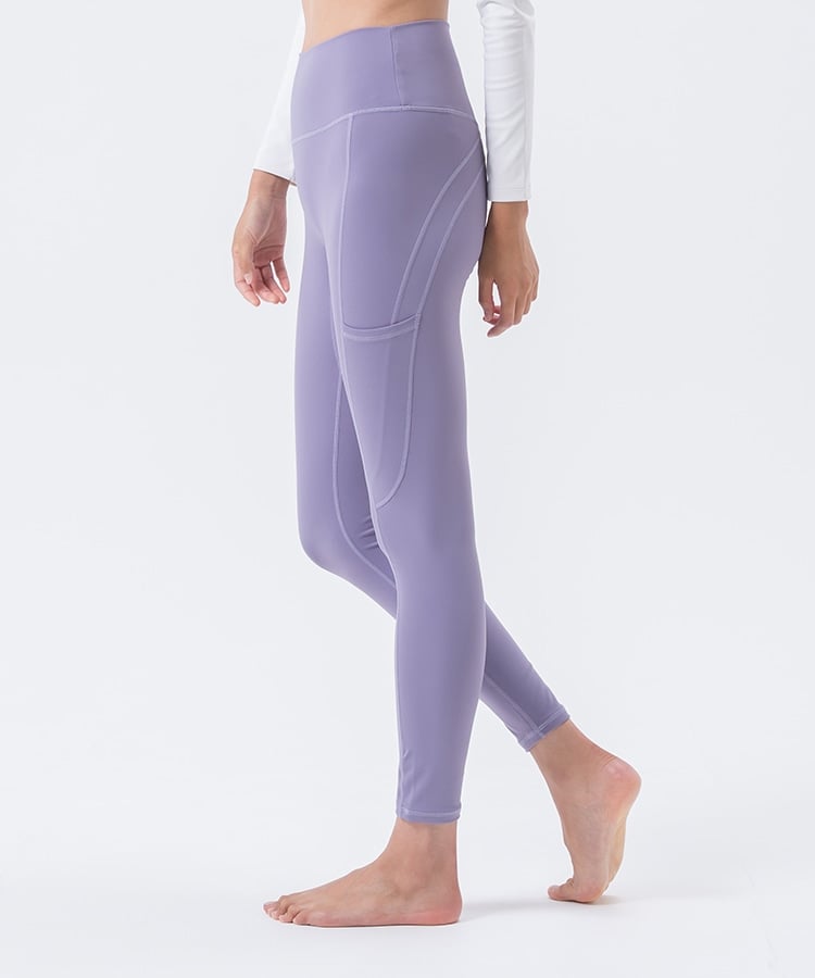 SUKALA】ユーティリティレギンス(S・M・Lサイズ パープル・チャコール