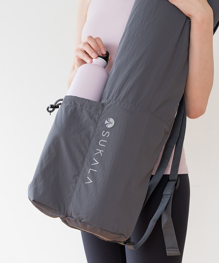 SUKALA】Yogi Mat Bag(キャメル・ラベンダー・チャコールグレー): ヨガ