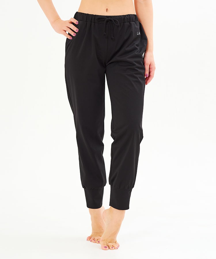 LAVA】おうちdeホットヨガスーツ(レディースMサイズ ブラック