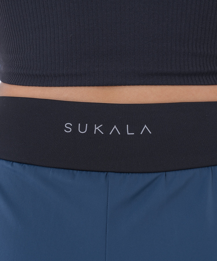 SUKALA】ショートパンツ付きベーシックレギンス(XS・S・M・L・LLサイズ