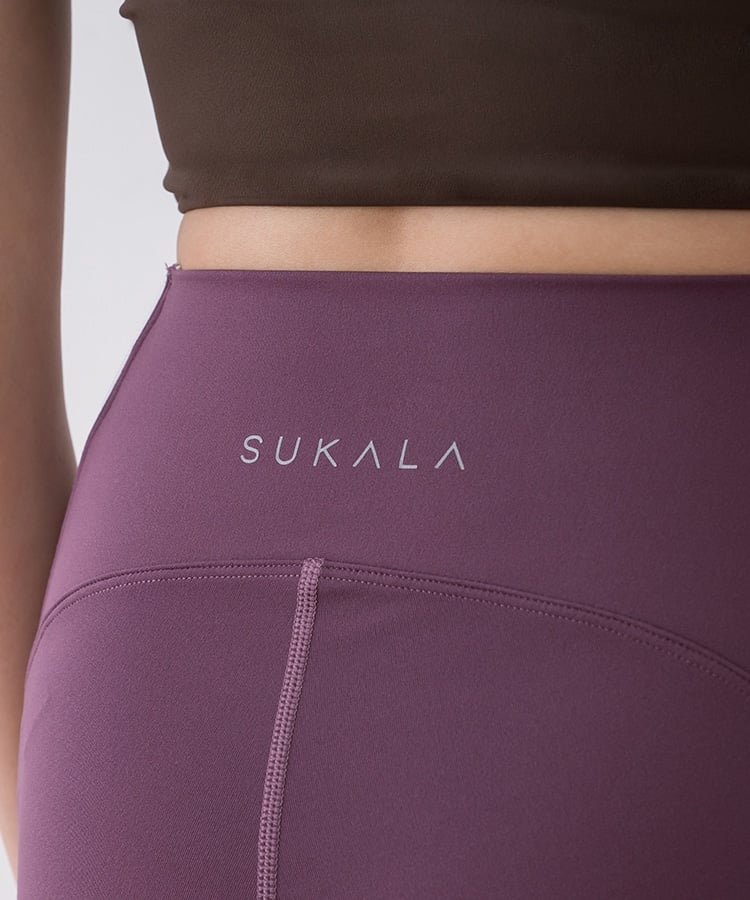SUKALA】ライントレンカレギンス(XS・S・M・L・LLサイズ ライラック