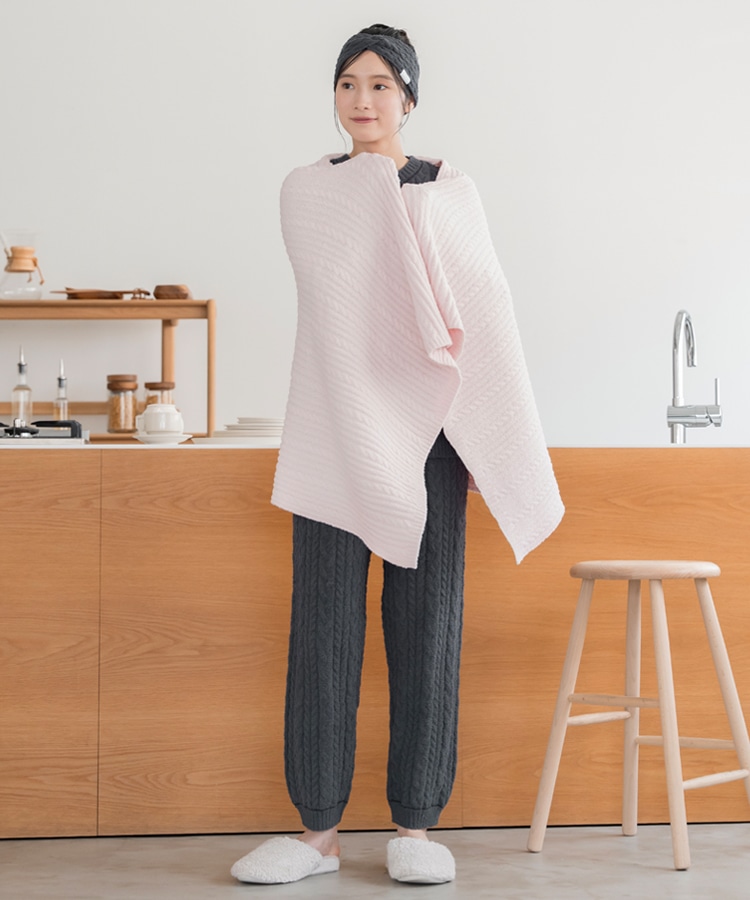 SUKALA HOME】リラックスフィルセラケーブルブランケット(Fサイズ