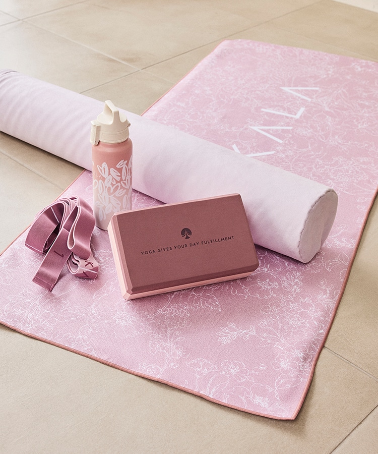 SUKALA】プリントヨギラグ(ダスティピンク): ヨガグッズLAVA公式