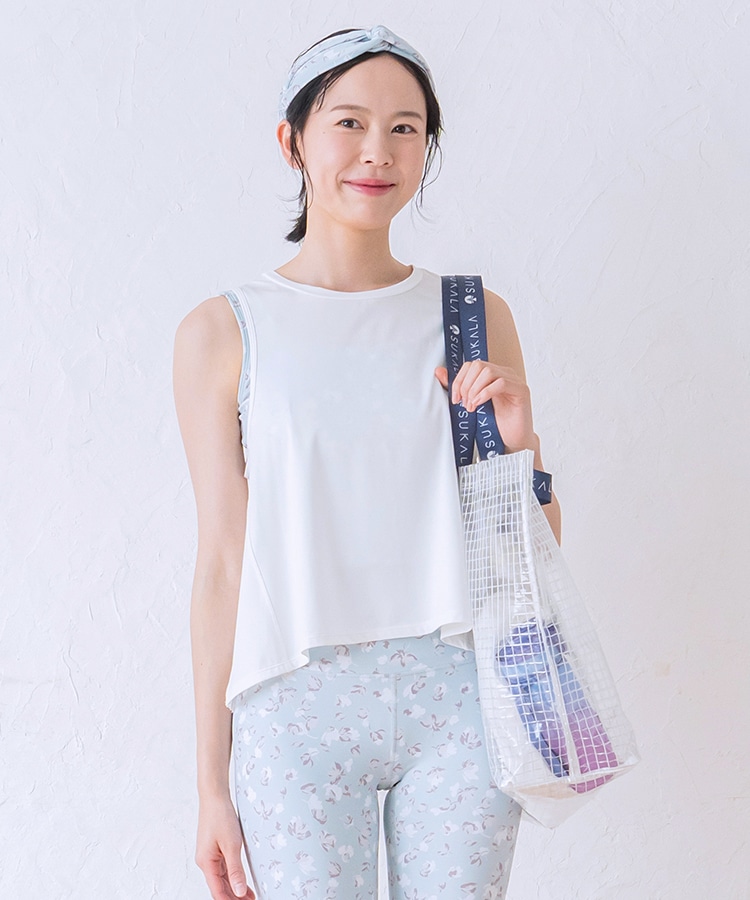 SUKALA】クリアバッグ(チャコールグレー): ヨガグッズLAVA公式