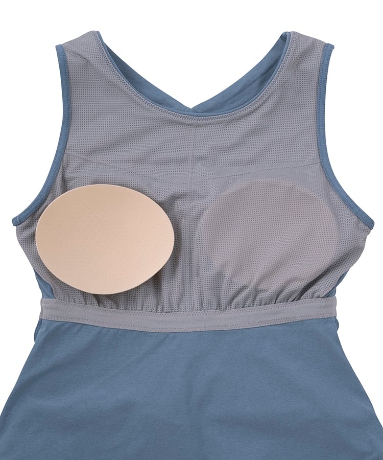 SUKALA】カップ付きフレアタンクトップ(XS・M・Lサイズ ライラック