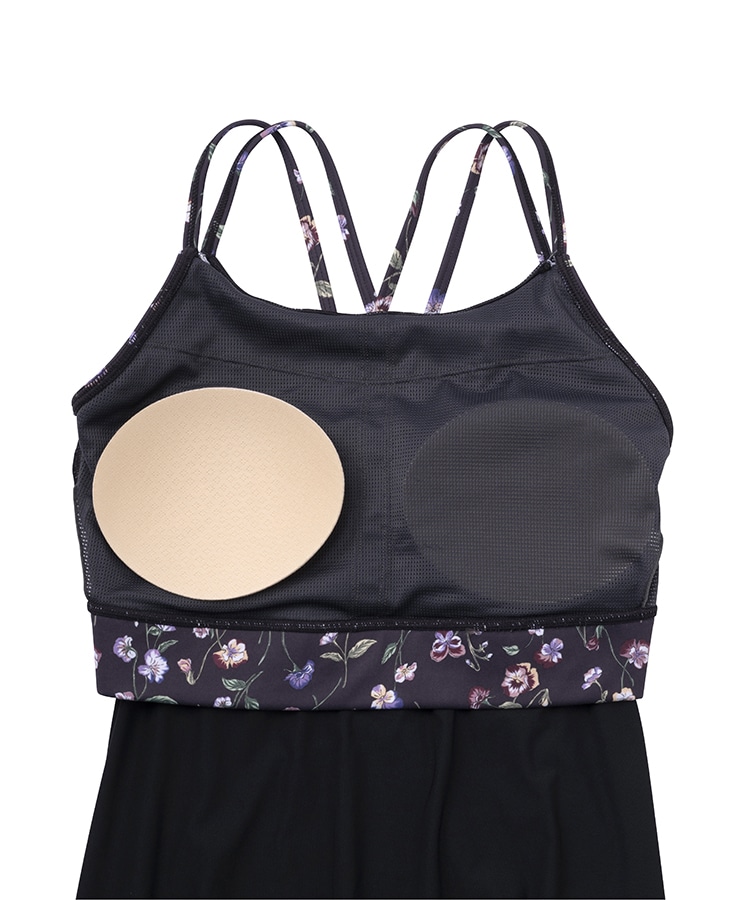 SUKALA】スプリングフラワーカバーキャミソール(XS・Sサイズ パンジー