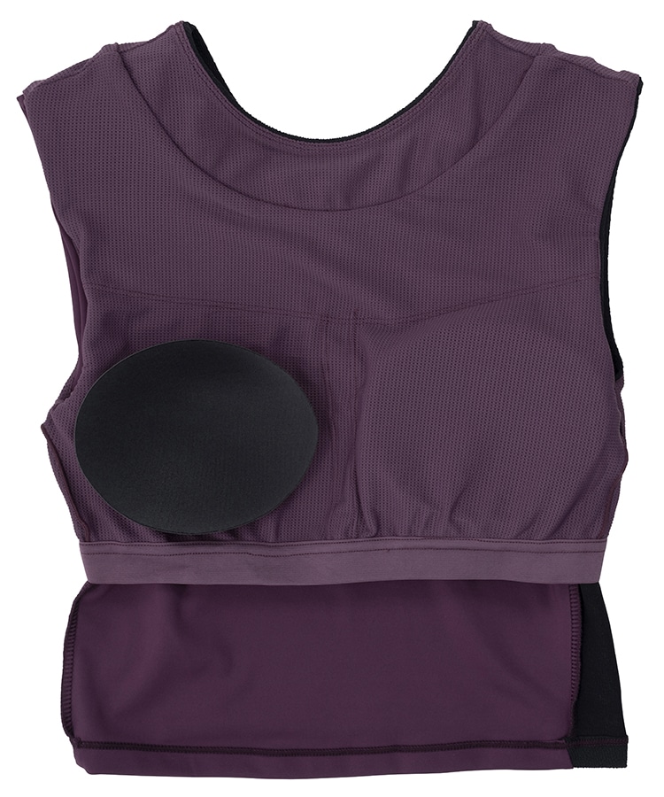 SUKALA】バイカラーショートタンクトップ(XS・S・M・Lサイズ ネイビー