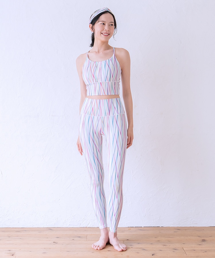 SUKALA】ラインプリントブラトップ(S): ヨガウェアLAVA公式オンライン