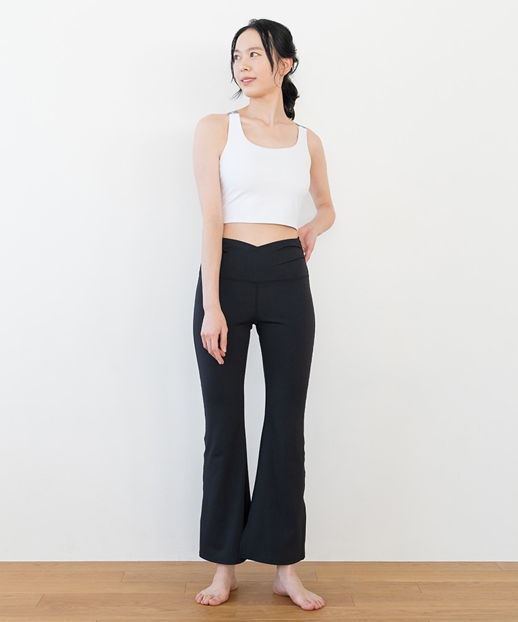 SUKALA】Yストラップロゴブラトップ(M・Lサイズ オフホワイト