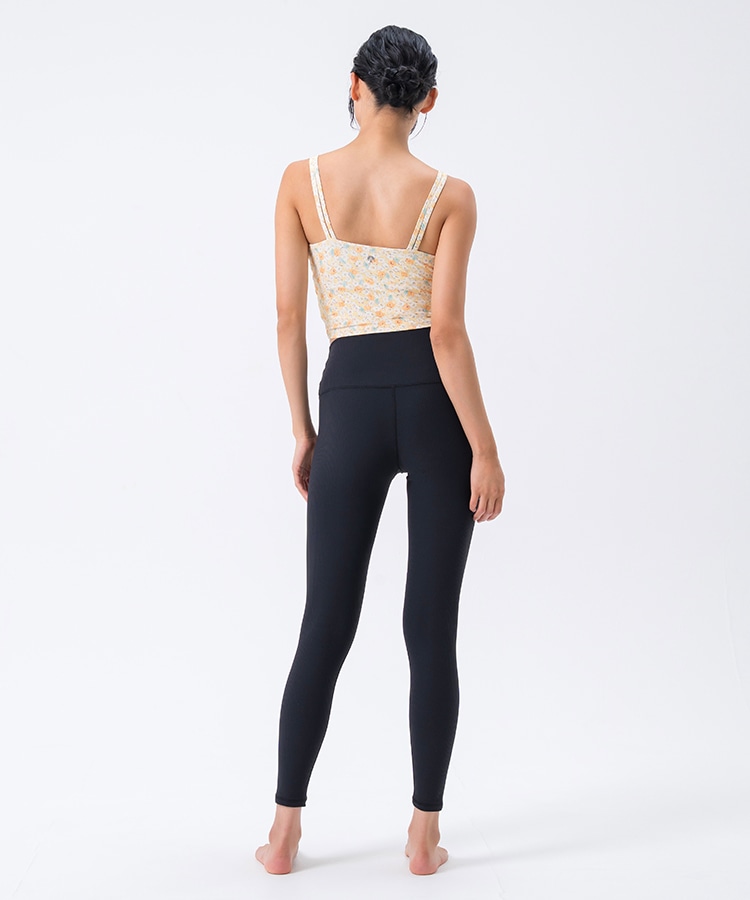 SUKALA】フラワーガーデンプリントショートクロスキャミソール