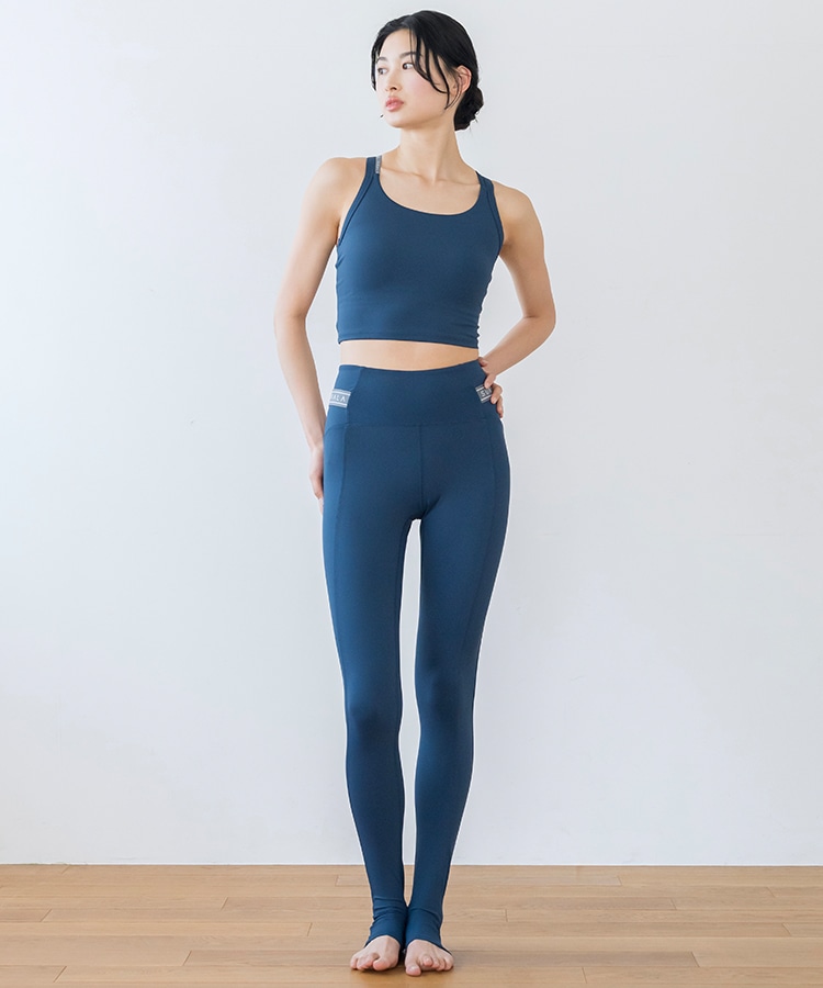 新品】SUKALA ヨガウェア LL ネイビーブルー SUKALA ヨガウェア