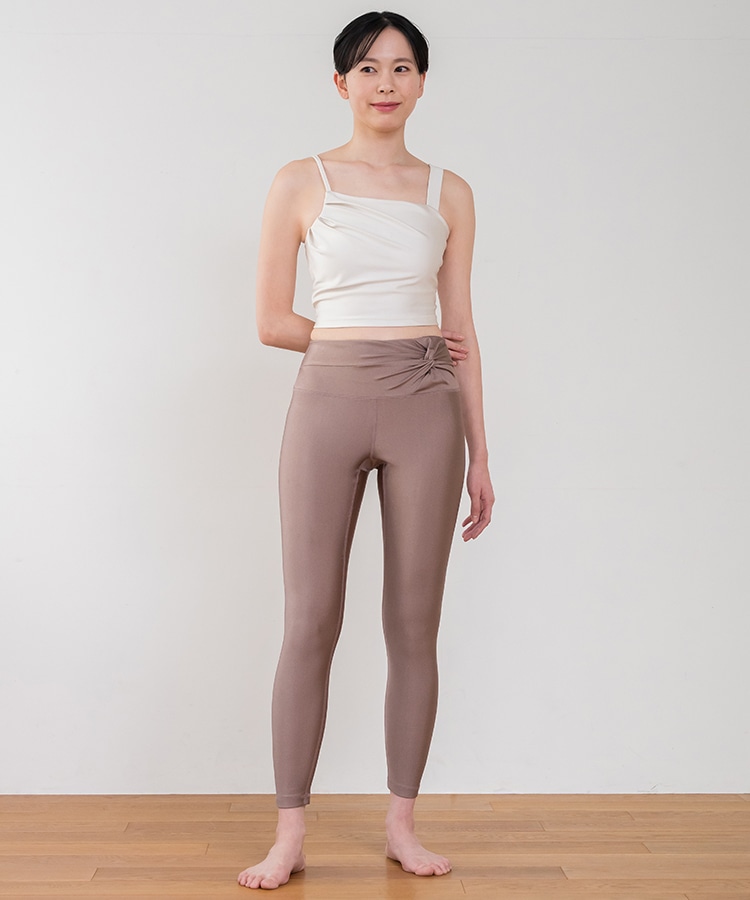 SUKALA】シャインストレッチツイストレギンス(XS・S・M・Lサイズ