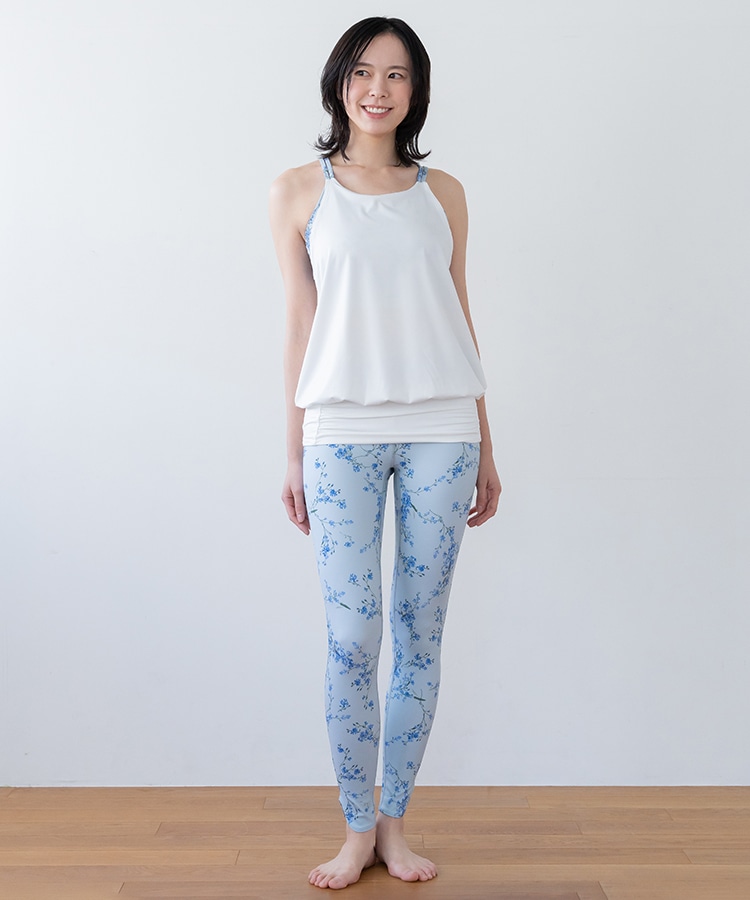 SUKALA】スプリングフラワーカバーキャミソール(XS・Sサイズ パンジー