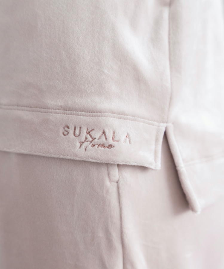 SUKALA HOME】リラックスフィルセラシャギーベロアパジャマ(M・Lサイズ