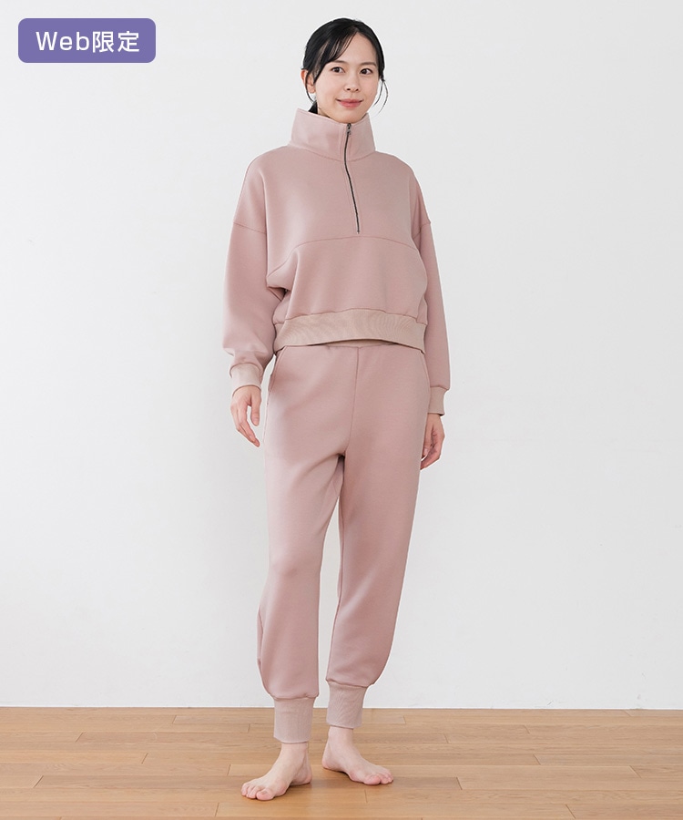 SUKALA】ダブルエアーセットアップ(M・Lサイズ スモークピンク・ライト