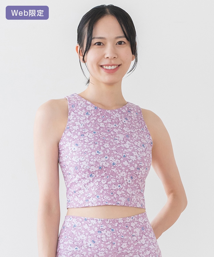 ラバ LAVA ヨガウェア上下セット Mサイズ ウォーターカラープリント