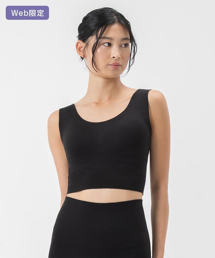 SUKALA] プレミアムフィットスグープドネック ブラックL