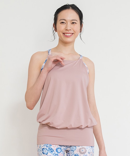 値下げ‼️Sara Mallika チュールテープエンブロイダリーキャミソール