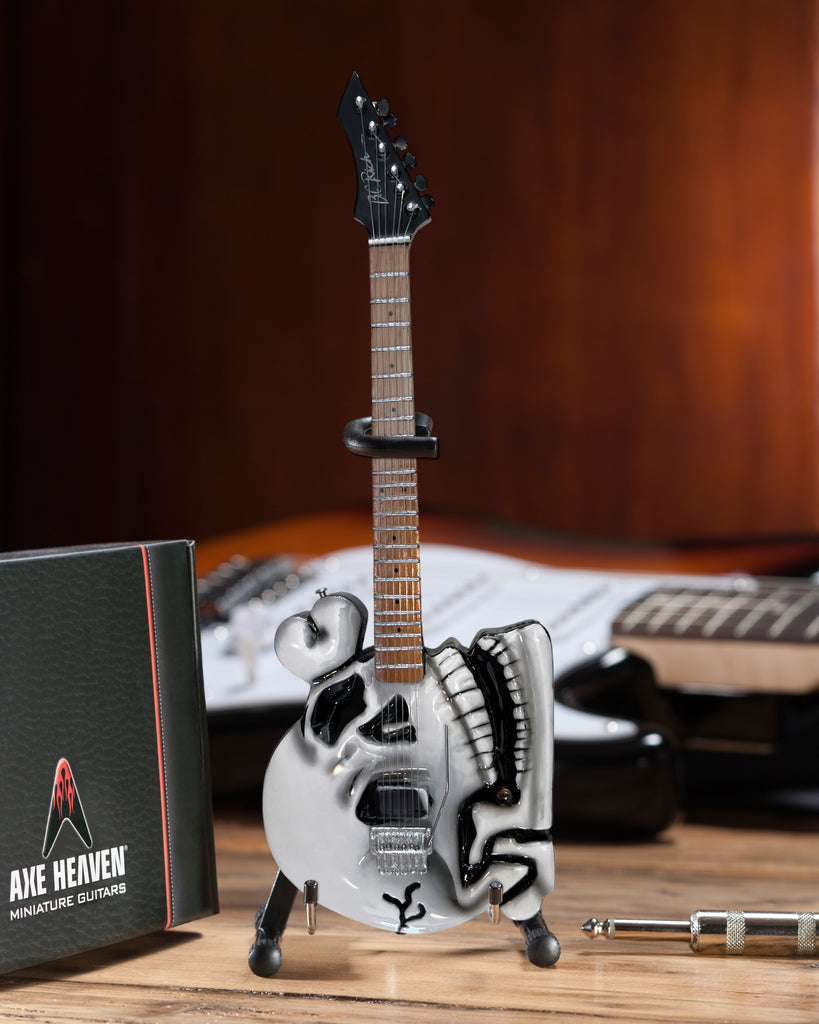 Official B.C. Rich® Custom Skull Miniature Guitar Replica - C.C.