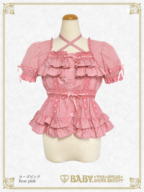 2段フリル半袖ブラウス – BABY, THE STARS SHINE BRIGHT