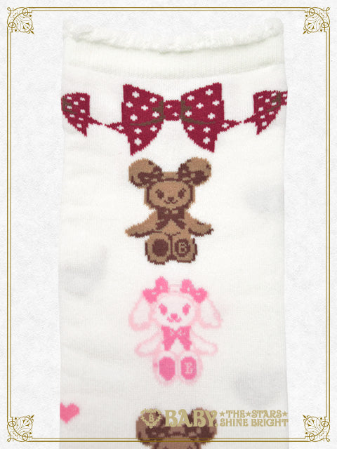 くみゃちゃんのSweet Heart Check柄オーバーニーソックス – BABY, THE