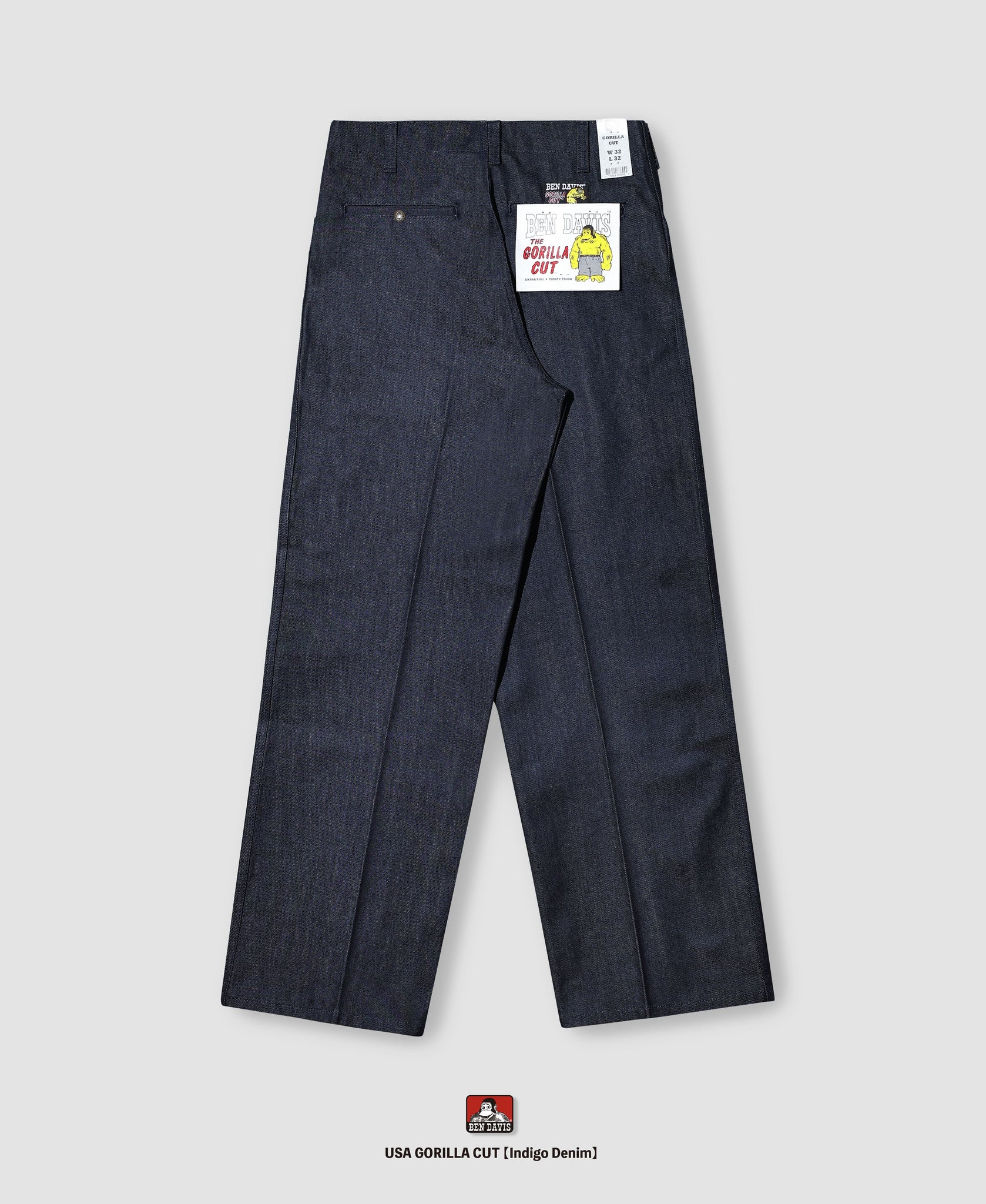USA GORILLA CUT (Indigo Denim) – ベンデイビス公式通販サイト